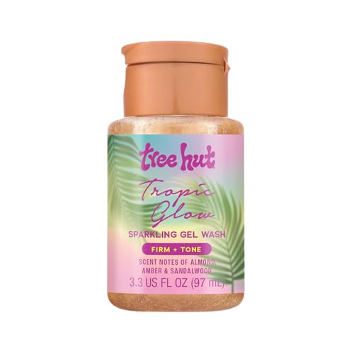Tree Hut Tropic Glow Foaming Body Wash - Travel Size 3.3 Fl Oz