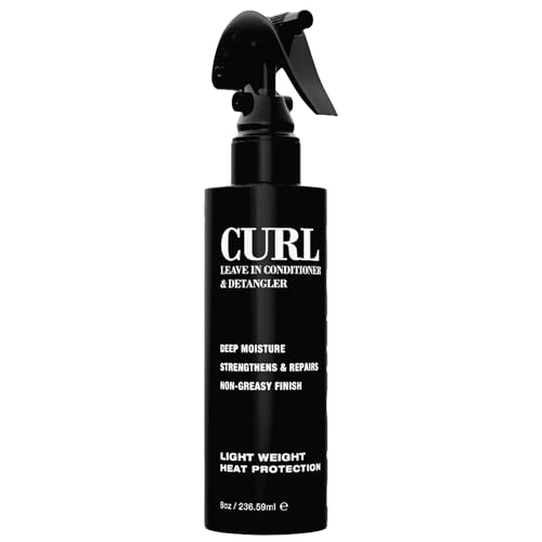 Pacinos Curl Leave-In Conditioner & Detangler - Hydrating Frizz Control for Curly Hair
