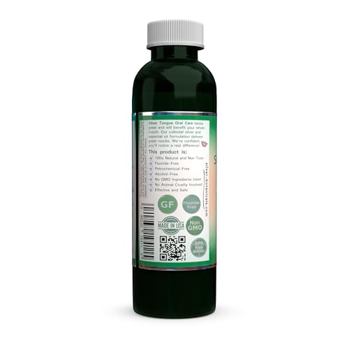 Silver Tongue Natural Colloidal Silver Mouthwash - 4 oz