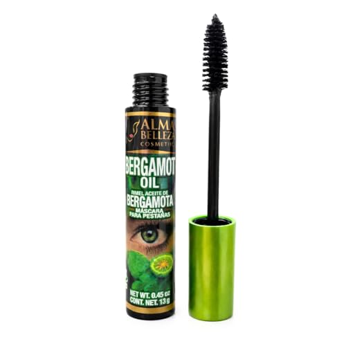 Alma Belleza Waterproof Bergamot Mascara with Panthenol & Silicone – Nourishing Long-Lasting Voluminous Lashes