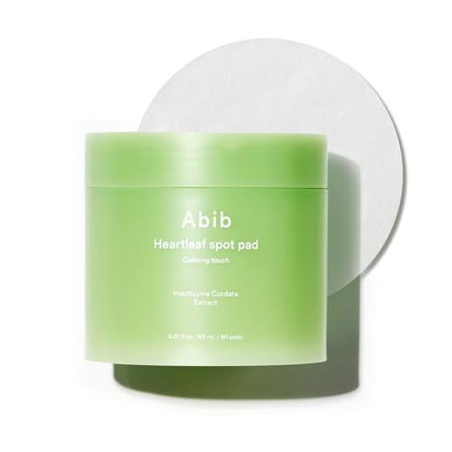 Abib Heartleaf Spot Pad Calming Touch - 80 Pads for Oily & Sensitive Skin