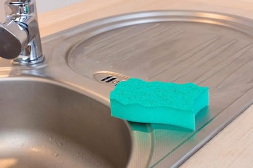 Vileda Active Wave Foam Back Scourer - Non-Scratch Cleaning