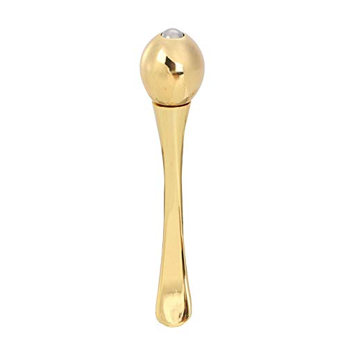 Yinhing Eye Massager Wand with Zinc Alloy Spoon for Cream Application