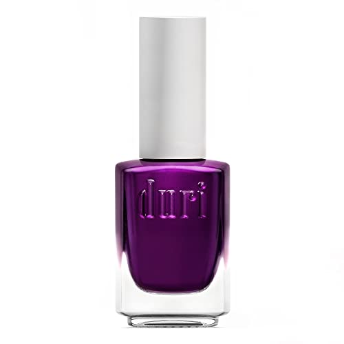 Duri Amethyst Violet Shimmer Nail Polish - Full Coverage, Quick-Dry, Glossy Metallic Finish, 0.45 Fl Oz