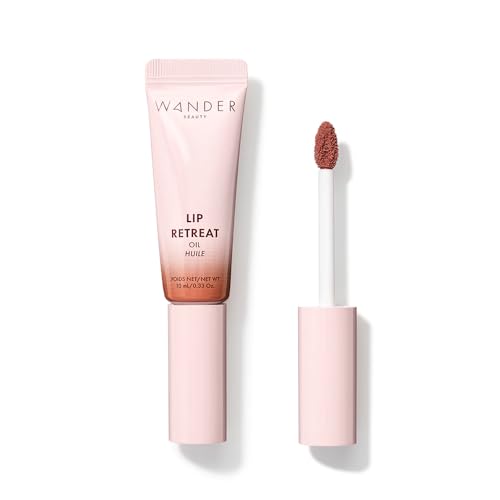 Wander Beauty Lip Retreat Oil - Tan Lines Mauvey Nude - 0.33 fl oz