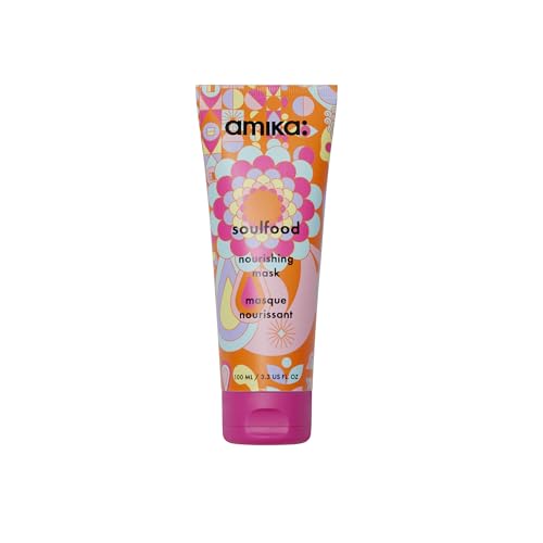 Amika Soulfood Nourishing Mask 3.3 Fl Oz - Deep Conditioning Treatment