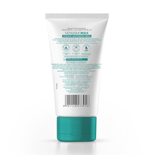 Venusia Max Moisturizing Cream 150g - Deep Hydration for Dry Skin