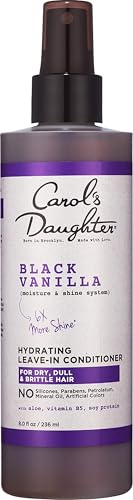 Carol's Daughter Black Vanilla Leave-In Conditioner - 8 Fl Oz for Curly & Wavy Hair