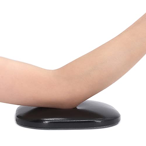Black Nail Arm Rest Cushion Pad for Manicure & Elbow Support