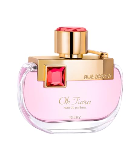 Rue Broca Oh Tiara Ruby Eau de Parfum for Women, Floral Fruity Musk, 3.4 oz