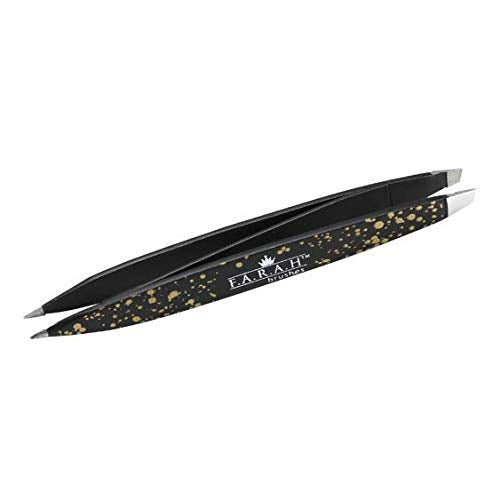 F.A.R.A.H. Dual Ended Z-Tweeze, Stainless Steel - Galaxy Gold Edition