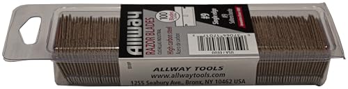 Heavy-Duty Single Edge Razor Blades - 100 Pack for Scrapers