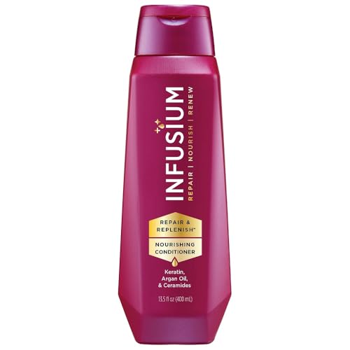 Infusium Moisturize & Replenish Conditioner, 13.5 Fl Oz (Pack of 2)