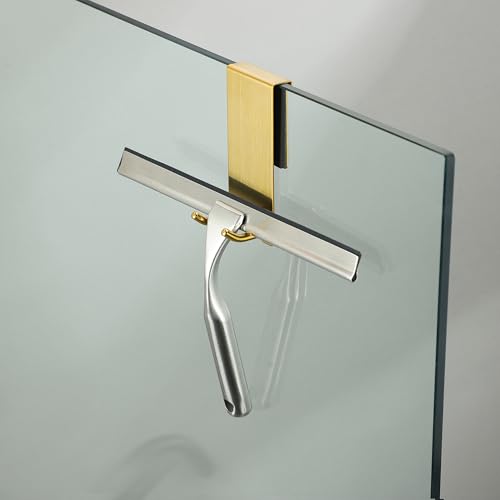 Taozun Gold Shower Door Hooks, Stainless Steel Towel Hooks for Frameless Glass
