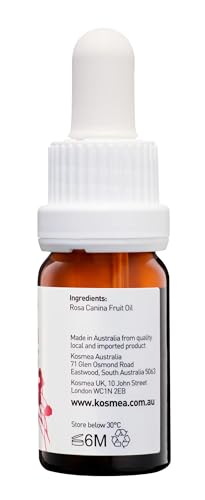 Kosmea Rose Hip Oil 10ml - 100% Pure, Premium Quality, Anti-Aging