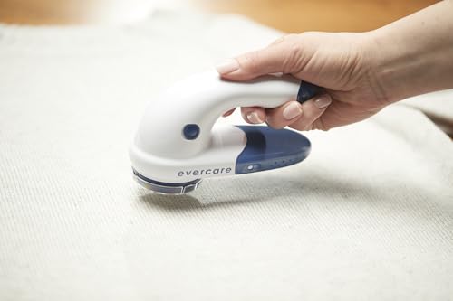 Evercare Large Fabric Shaver - Battery Operated Lint Remover for Clothing