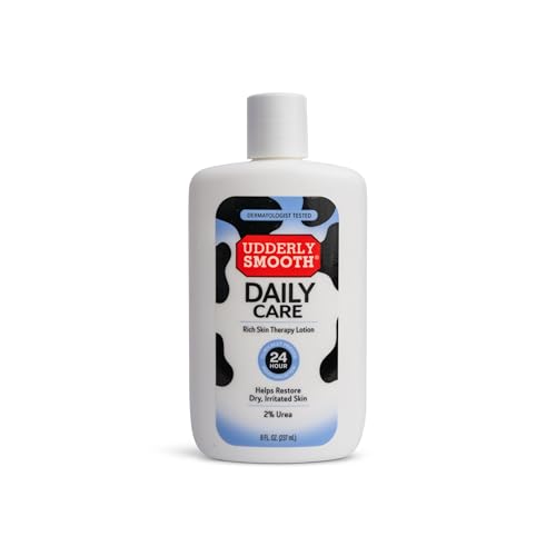 Udderly Smooth Hand & Body Lotion with 2% Urea - Moisturizer, 8 Fl Oz