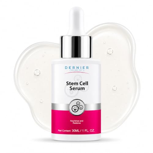 Dernier Stem Cell Face Serum with Hyaluronic Acid – Anti-Aging & Skin Firming