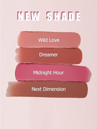 SHEGLAM Snatch N Cream Blush Stick - Plum Wine, Longlasting & High Pigment