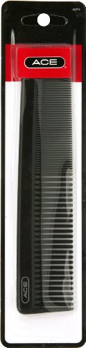 Ace Classic 7.5-Inch Dressing Comb - Fine and Medium Teeth (3-Pack)