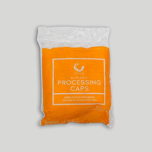 Colortrak Disposable Bouffant Caps for Hair Treatments - Clear