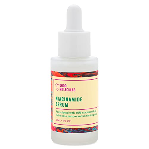 Good Molecules Niacinamide Duo Set – Brightening Toner & 10% Niacinamide Serum for Pores & Texture