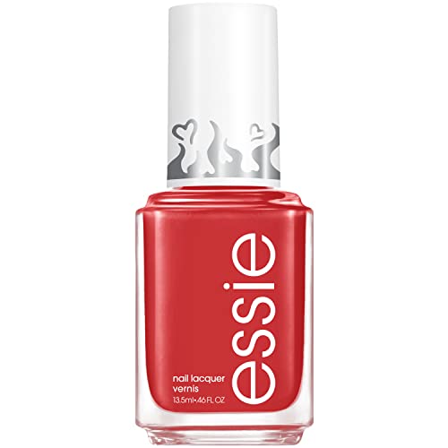 essie Burning Love Vegan Nail Polish - Coral Cream Finish, 0.46 fl oz