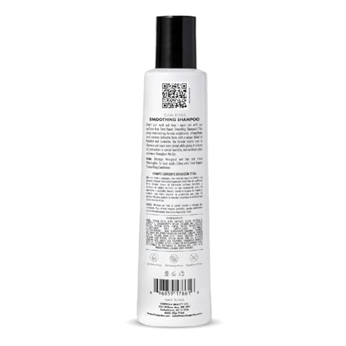 Peter Coppola Total Repair Sulfate-Free Smoothing Shampoo 12 oz – Damaged Hair, Color Safe