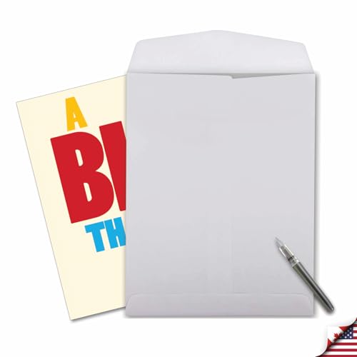 Oversize Thank You Card for Boss - 8.5 x 11 Inch Jumbo Notecard