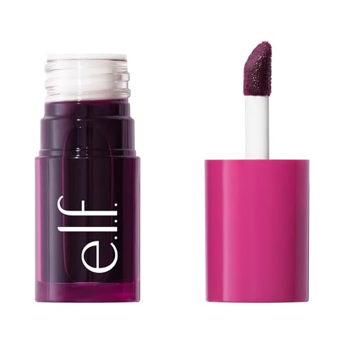 e.l.f. Sheer For It Blush Tint - Mauve Actually | Hydrating Lip & Cheek Makeup