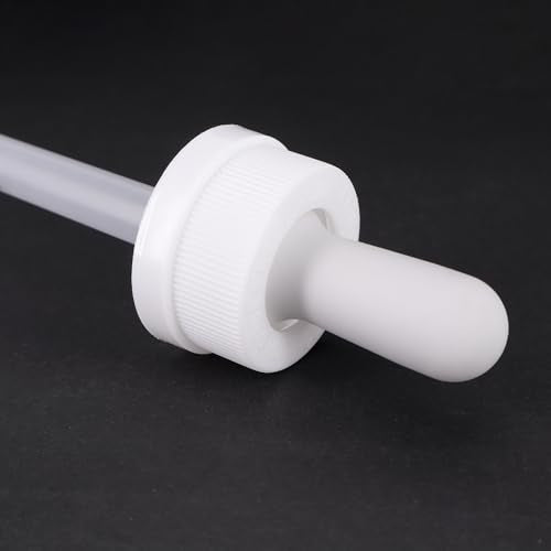 6 Pack Replacement 1.0ml Plastic Dropper Tips for Minoxidil Bottles
