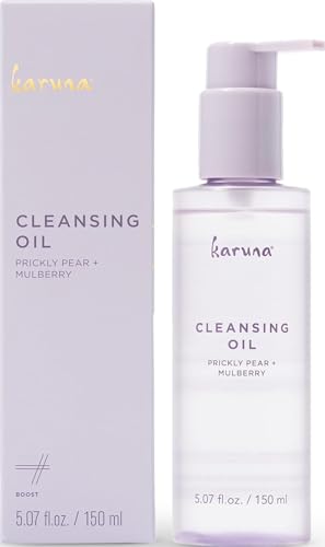 Karuna Cleansing Oil 5.07 Fl Oz - Gentle Makeup Remover for All Skin Types