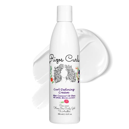 Rizos Curls Curl Defining Cream for Wavy, Curly & Coily Hair - Curl Cream