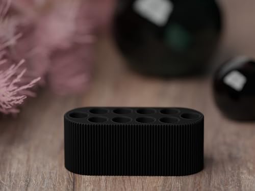 Perfume Sample Organizer for 2mL Vials - Black Makeup & Skincare Storage