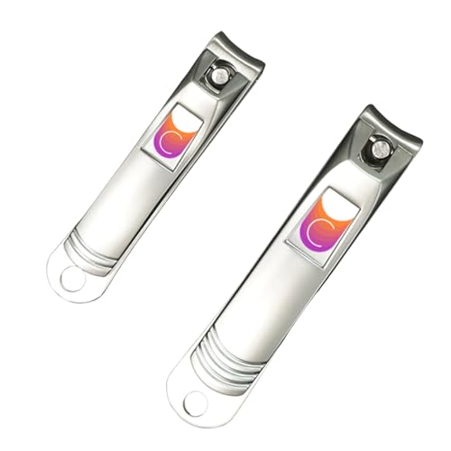 CUTICOR Stainless Steel Nail Clipper Set for Thick Nails