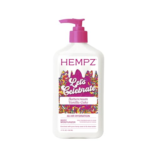 Hempz Buttercream Vanilla Cake Body Lotion - 17 Fl Oz - Vegan