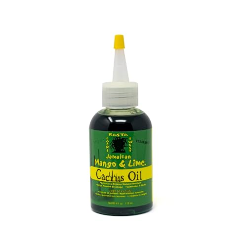 Jamaican Mango & Lime Cactus Oil for Locs & Natural Hair - 4 oz