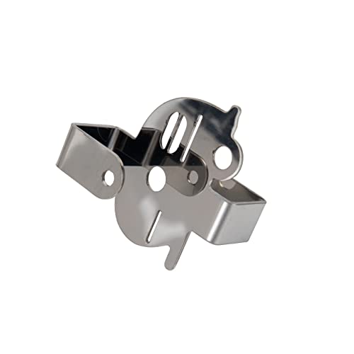 Camco Over-the-Cabinet Hooks - Stainless Steel, 2-Pack for ¾" Doors
