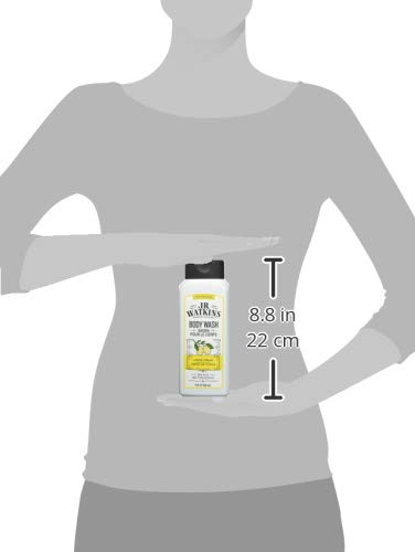 J.R. Watkins Lemon Cream Daily Moisturizing Body Wash, 18 Fl Oz