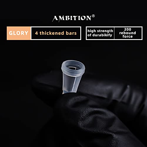 Ambition Glory #12 Standard 9RL Tattoo Cartridges - 20pcs Disposable 0.35mm Liner Needles