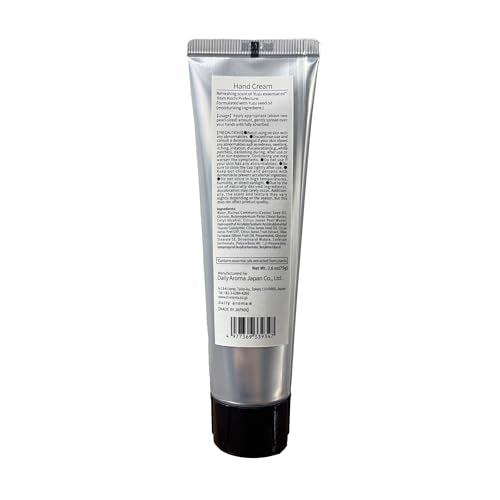Daily Aroma Yuzu Hand Cream - 2.6 oz Moisturizing Citrus Care