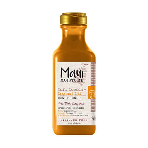 Maui Moisture Curl Quench + Coconut Oil Anti-Frizz Conditioner, 13 oz