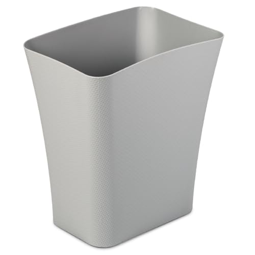 Clorox Textura Slim Trash Can - 3.1 Gallon Compact Waste Basket