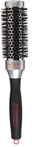 Olivia Garden ProThermal Anti-Static Round Hair Brush, 1 1/4 Inch
