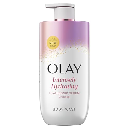 Olay Intensely Hydrating Body Wash with Hyaluronic Acid, 28 fl oz