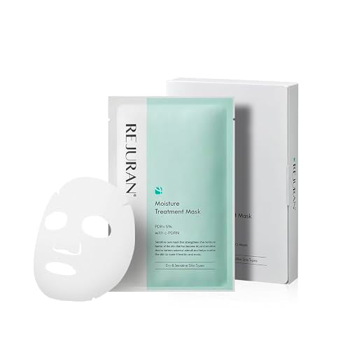 REJURAN Moisture Treatment Mask, c-PDRN® Hydrating (Pack of 5)