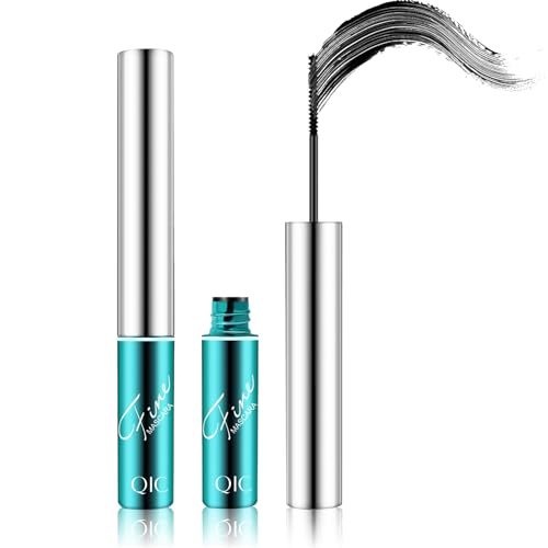 KUNSHNBEI 4D Ultra Fine Black Waterproof Mascara for Fine Short Lashes