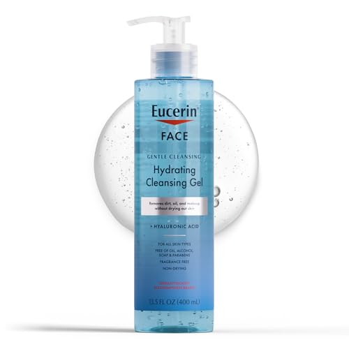 Eucerin Gentle Hydrating Gel Cleanser for Sensitive Skin - 13.5 Fl Oz