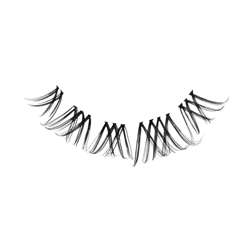 Falscara Studio Classic Natural False Eyelash Clusters - 36 Wisps, 8mm-12mm, Contact Lens Friendly, Reusable