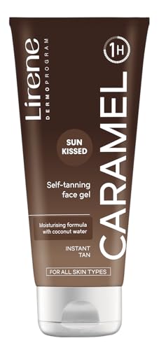Lirene Perfect Tan Caramel Gradual Self-Tanning Face Gel, 75ml